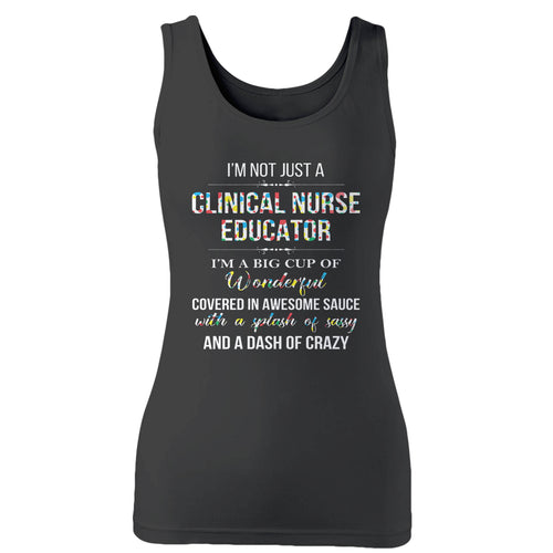 Clinical Nurse Educator Woman's Tank Top