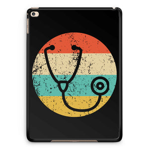 Doctor Nurse Vintage Retro Stethoscope iPad 2 / 3 / 4 / 5 / 6| iPad Air / Air 2 | iPad Mini 1 / 2 / 3 / 4 | iPad Pro Case