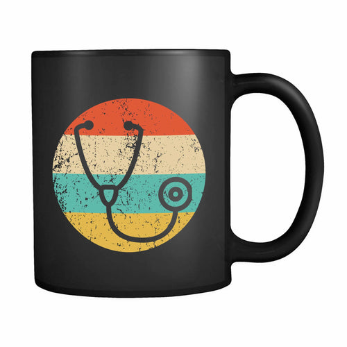 Doctor Nurse Vintage Retro Stethoscope 11oz Mug