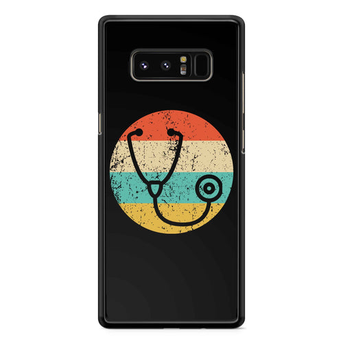 Doctor Nurse Vintage Retro Stethoscope Samsung Galaxy Note 7 /Note 8 / Note 9 Case