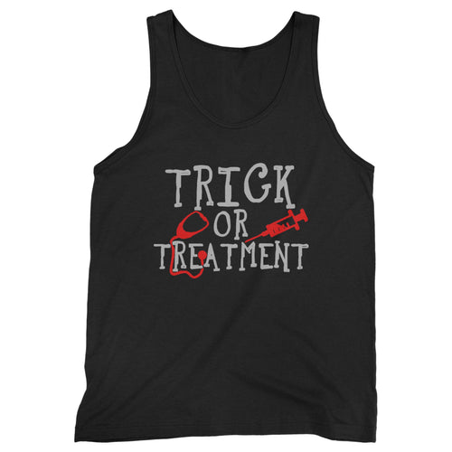 Trick Or Treatment Nurse Funny Halloween Man's Tank Top