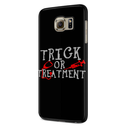 Trick Or Treatment Nurse Funny Halloween Samsung Galaxy S6 S6 Edge Plus/ S7 S7 Edge / S8 S8 Plus / S9 S9 plus 3D Case