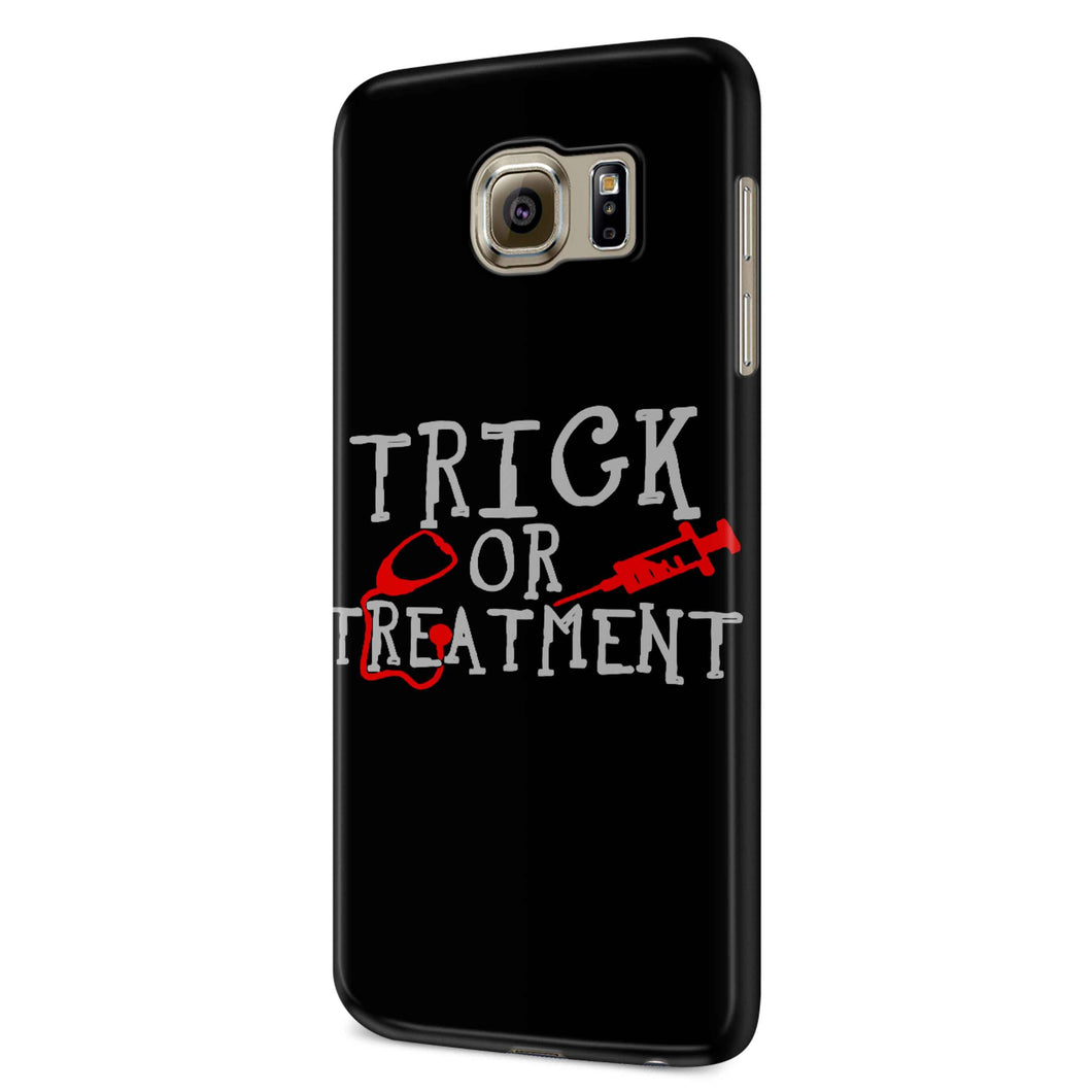 Trick Or Treatment Nurse Funny Halloween Samsung Galaxy S6 S6 Edge Plus/ S7 S7 Edge / S8 S8 Plus / S9 S9 plus 3D Case
